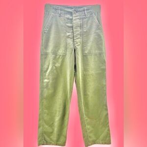 USA Army button fly vintage pants 1950-1980s super soft fabric